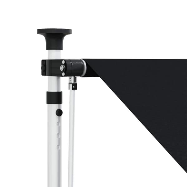 Manuell Utdragbar Markis Svart 400 cm