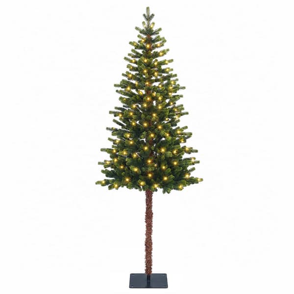 Plast Hingad Julgran 180 cm 300 LED-lampor Varmvit