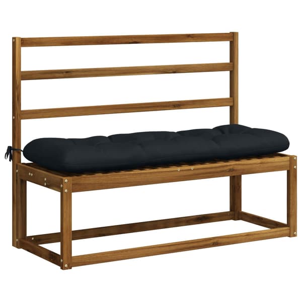 Bänk kudde VIANEN 100% Polyester Mörkblå 110 x 40 x 12 cm