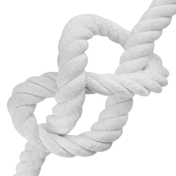 Rep Vit 6 x 6 x 500 cm Bomull