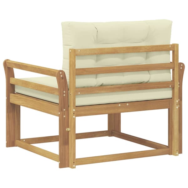Utomhus Mellansoffa Polyester Vit