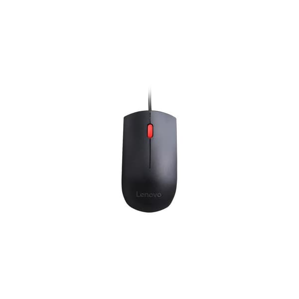 Lenovo Essential - mus - USB - svart