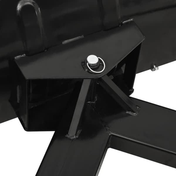 Snöplog för gaffeltruck 150x38 cm svart