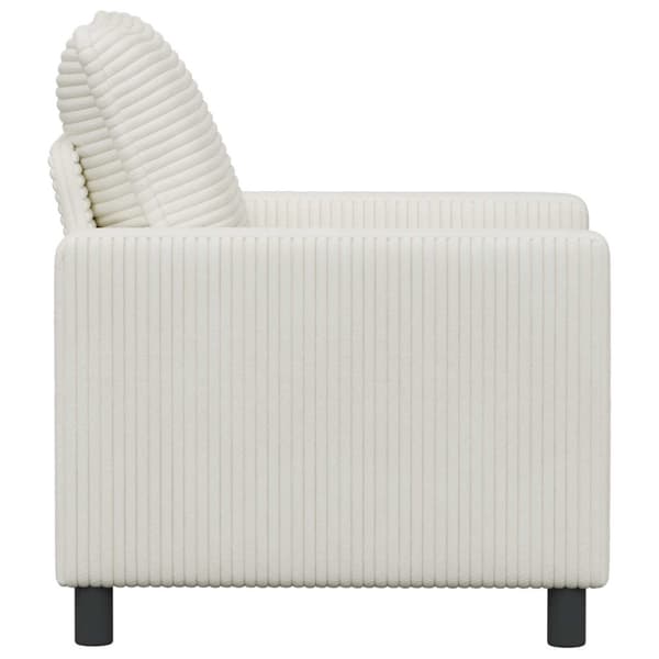 Soffa Gräddvit 76 x 81 x 87,5 cm Polyester