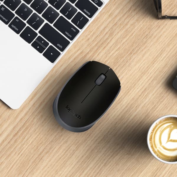 Logitech B170 Black Bp datormöss Ambidextrous RF Trådlös Optisk
