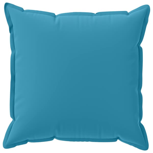 Kuddöverdrag 6 st HOUTEN Ljusblå 55 x 55 cm Polyester
