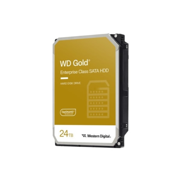 WD Gold WD242KRYZ - hårddisk - Enterprise - 24 TB - SATA 6Gb/s