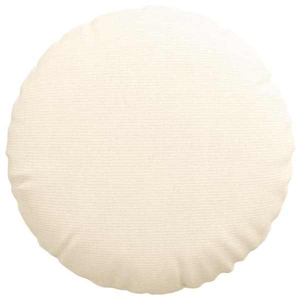 Sittkuddar 2 pcs Kräm Ø60 x 21 cm Kordread tyg