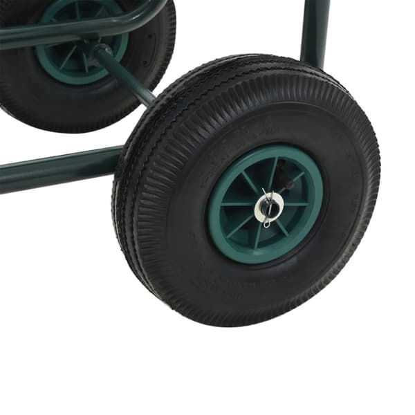 Slangvagn med 1/2" slangkoppling 75 m stål