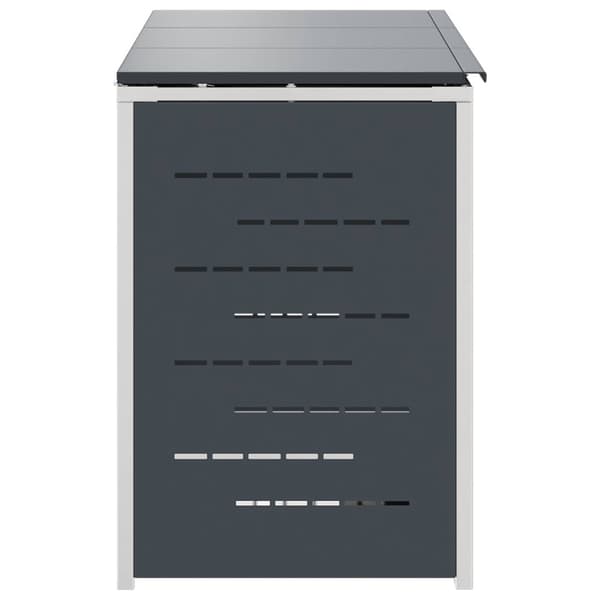 Sopcontainerförvar Antracit 207 x 77,5 x 112,5 cm