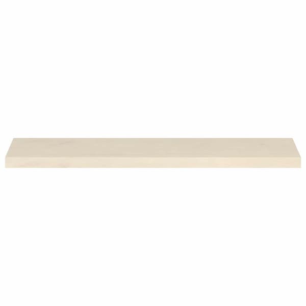 Trappsteg 2 st 110 x 30 x 2 cm Vit Massivt Ekträ