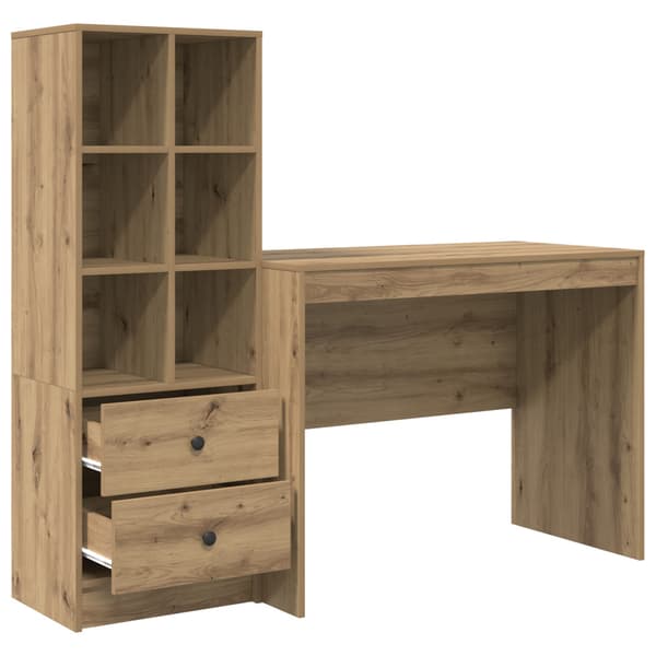 Skrivbord med låda 2 pcs Artisan Ek