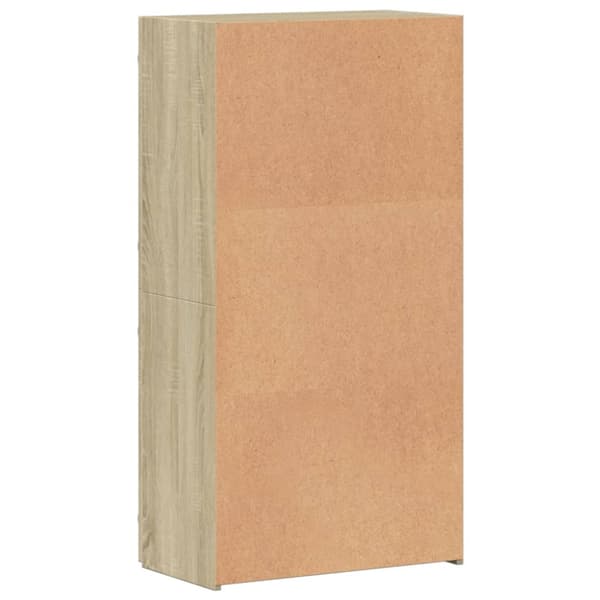 Dokumentskåp sonoma-ek 60x32x115 cm konstruerat trä