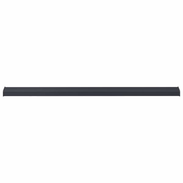 Fönsterbräda Anthracit med träådring 120 x 10 x 4,5 cm PVC