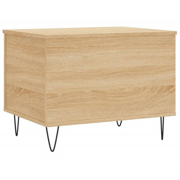 Soffbord sonoma-ek 60x44,5x45 cm konstruerat trä
