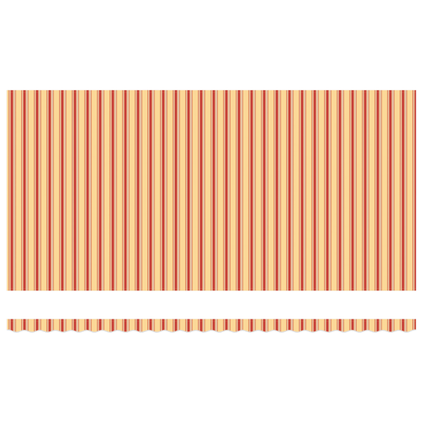 Markis tyg Gul och Orange 600 × 300 cm Polyester