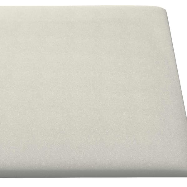 Väggsänggavel 12 pcs Kräm 60 x 30 cm Sammet