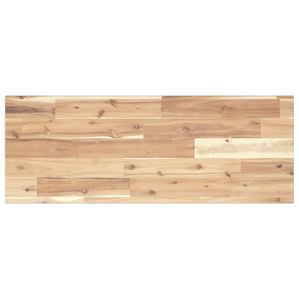 Bordsskiva 100x30x2 cm rektangulär massiv akacia