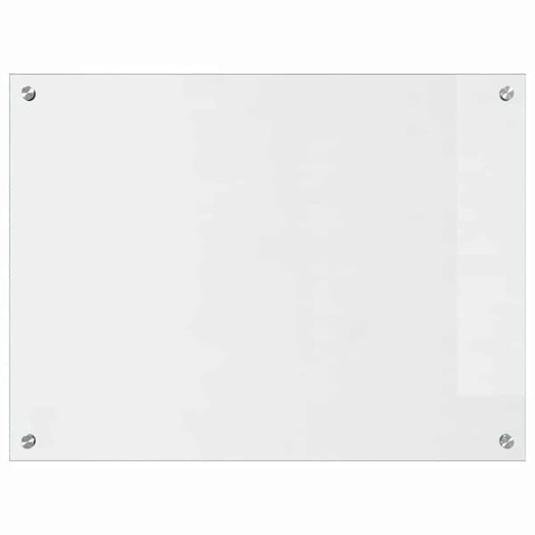 Köksskydd 2 pcs Transparent 80 x 60 cm härdat glas