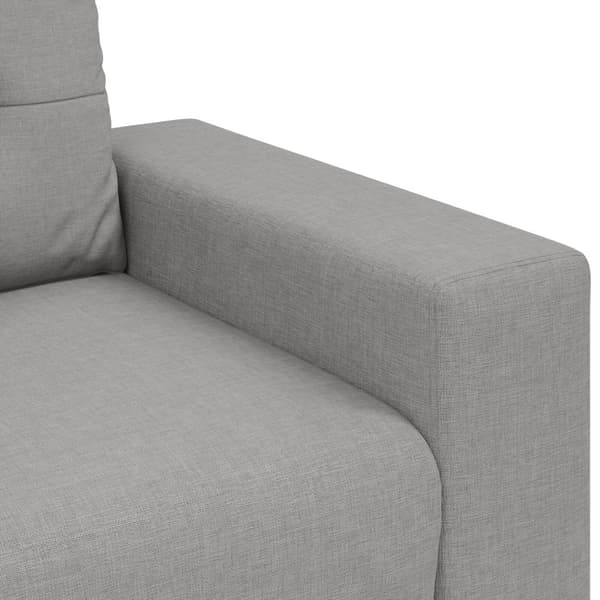 Tvåsitssoffa Moln Grå 160 cm tyg