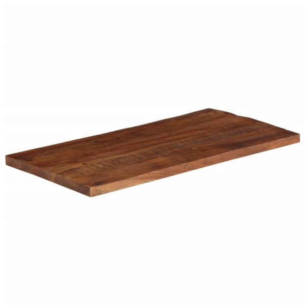 Bordsskiva 110x50x2,5 cm rektangulär massivt återvunnet trä