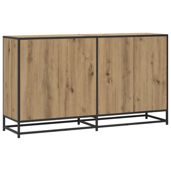 Sideboard Artisan-ek 134 x 35 x 76 cm Konstruerat trä