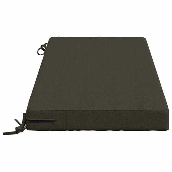 Bänk kudde SOEST 100% Polyester Antracit 120 x 50 x 8 cm