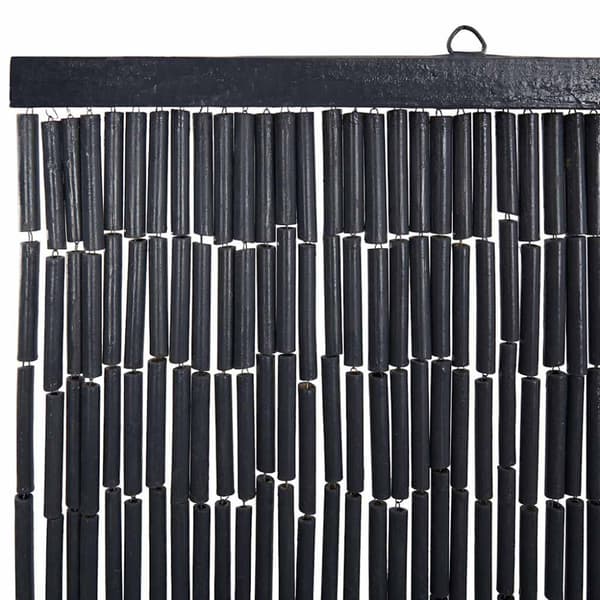 Insektsdörrgardin mörkgrå 90x220 cm bambu