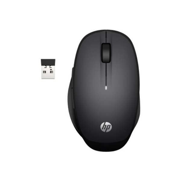 HP Dual Mode - mus - Bluetooth, 2.4 GHz - svart Svart