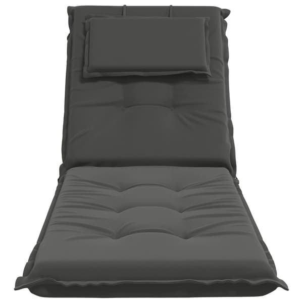 Solstol Kudde GEMERT 100% Polyester Antracit 190 x 60 x 9 cm