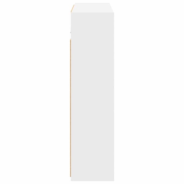 Badrumsspegelskåp Vit 73,5 x 16 x 62,5 cm Konstruerat trä