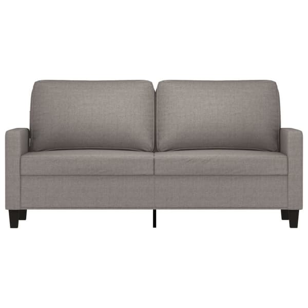 2-sitssoffa taupe 140 cm tyg