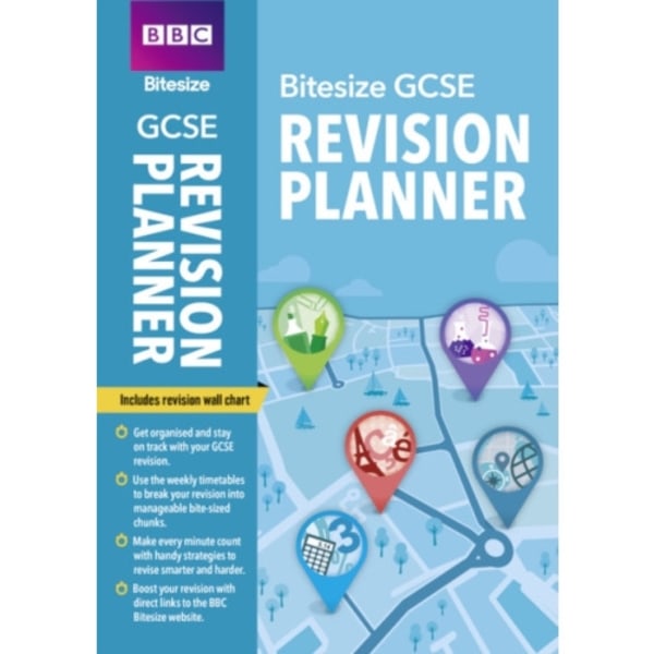 BBC Bitesize GCSE Revision Skills Planner - for 2025 and 2026 exams (bok, spiral, eng)