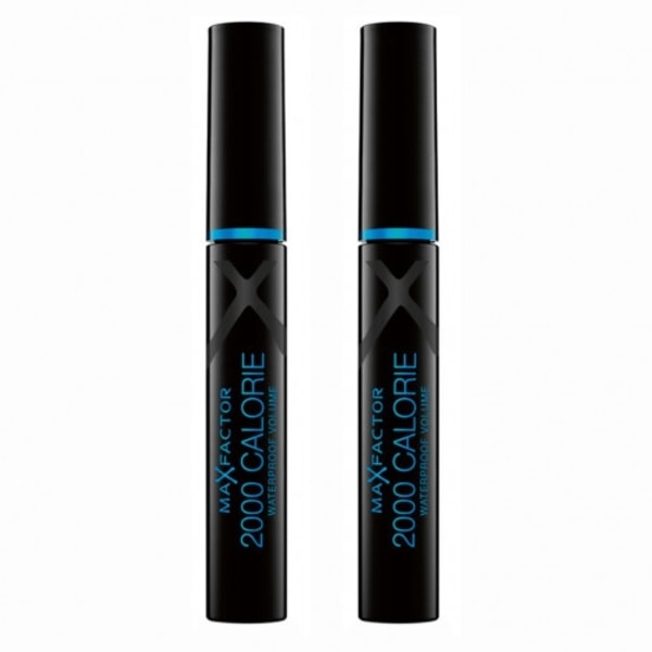 2-pack Max Factor 2000 Calorie Mascara Waterproof Black 9ml