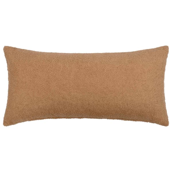 Kuddöverdrag 2 st HEERLEN Beige 40 x 80 cm Bouclé