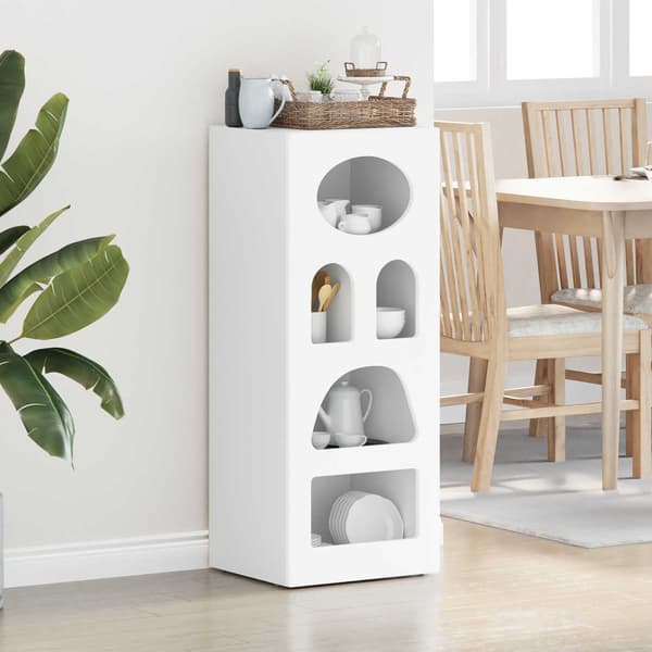Sideboard Vit 40 x 35 x 100,5 cm Konstruerat trä