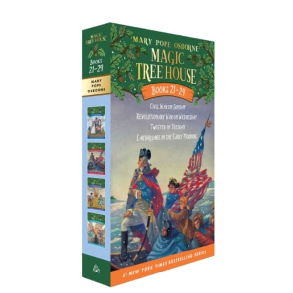 Magic Tree House Books 21-24 Boxed Set (häftad, eng)
