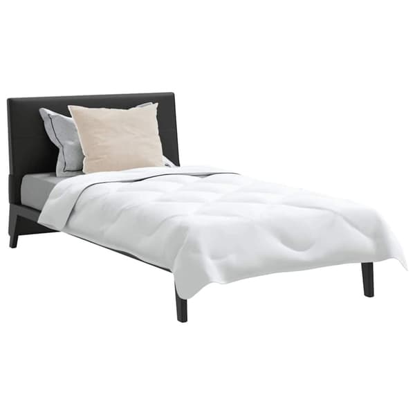 Duntäcke med kudde 2 pcs Vit Mikrofiber