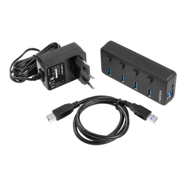 Natec MANTIS 2 - hubb - 4 portar