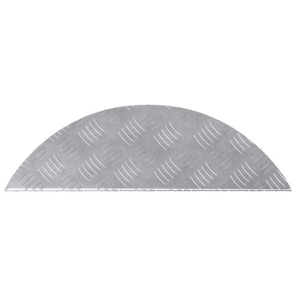 Aluminiummattor för trappor 15 st Halkfri 60x18 cm