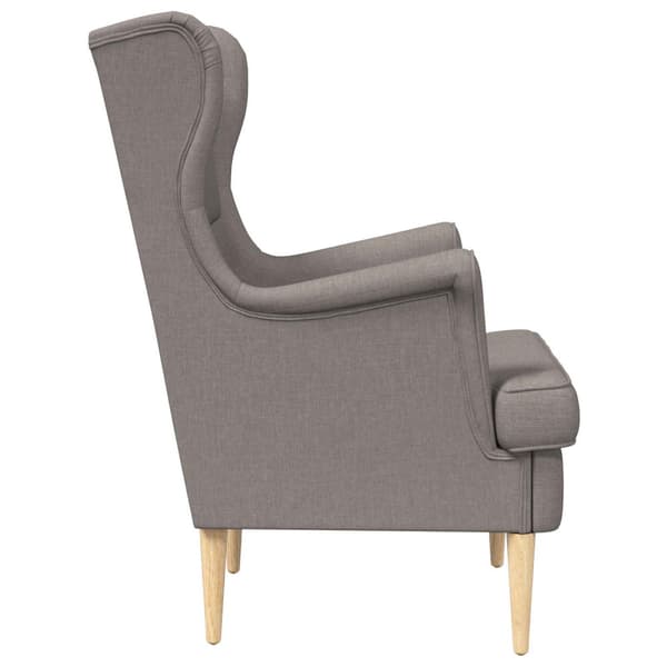 fåtölj Taupe tyg
