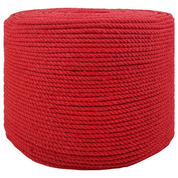Rep 10 pcs Röd Bomull