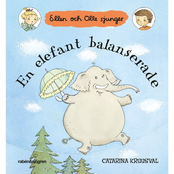 En elefant balanserade (bok, board book)