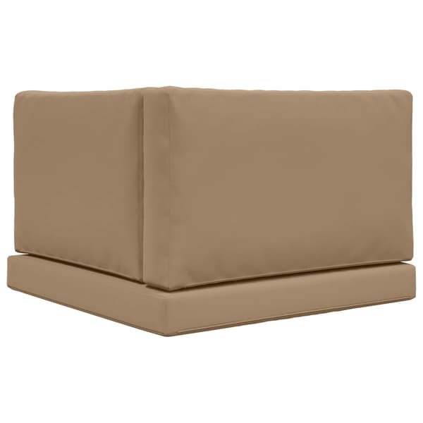 Utomhus Soffa Kudde 3 pcs Taupe Polyester