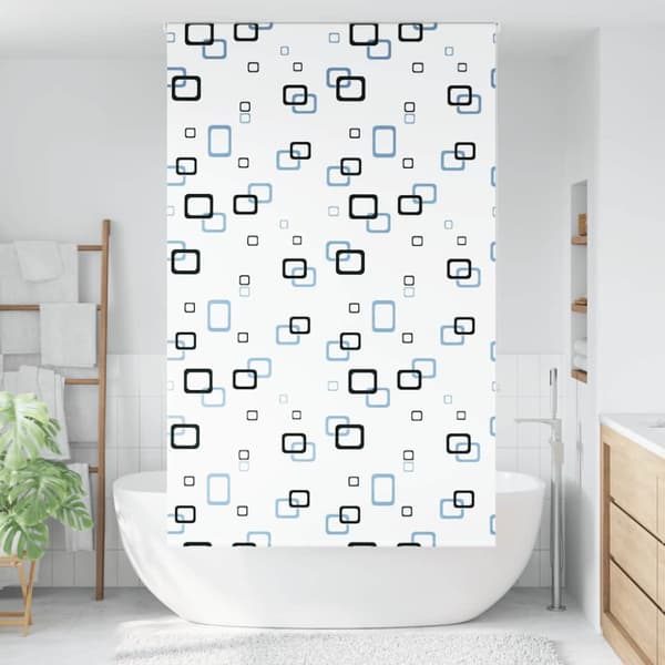 Rullgardin för dusch 120x240 cm tyg bredd 116 cm