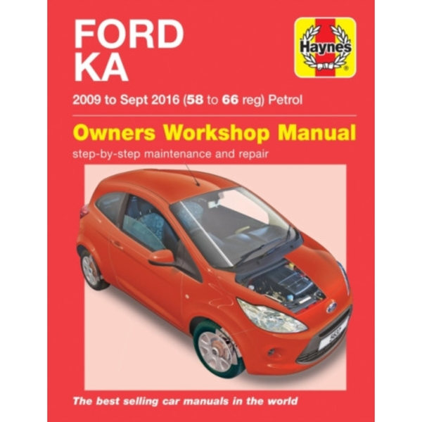 Ford Ka (09-Sept'16) 58 to 66 reg (häftad, eng)