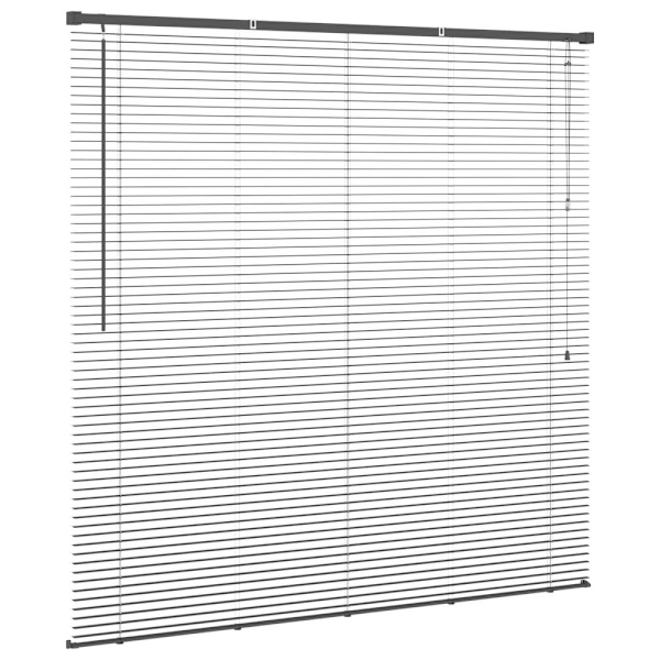 Persienn Silvergrå 150 x 150 cm PVC