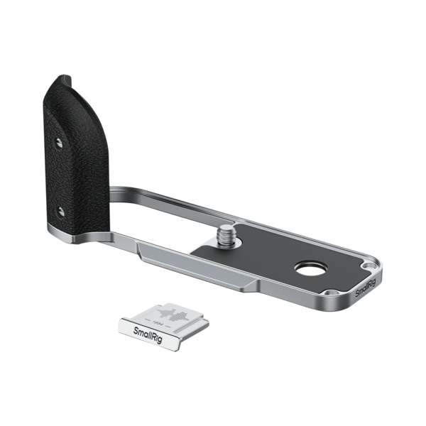 SmallRig 5216 L-Shaped Mount Plate with Silicone Handle for FUJIFILM X half Silver