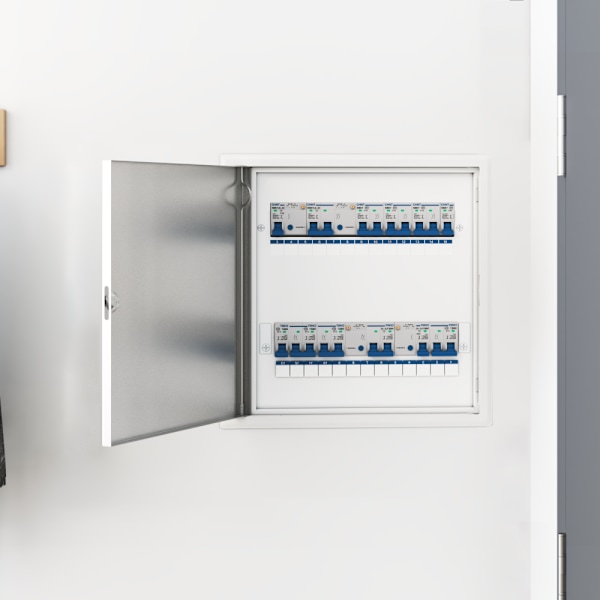 Åtkomstpanel Vit 43 x 43 x 3 cm Stål
