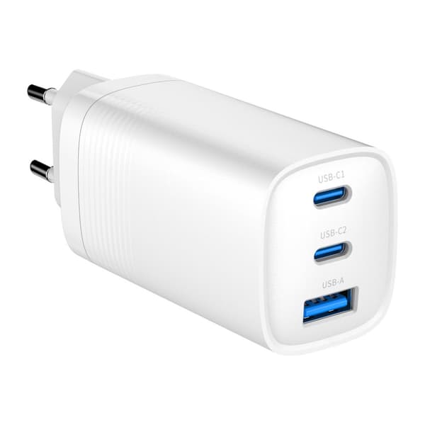Gembird strömadapter - USB, USB-C - 65 watt